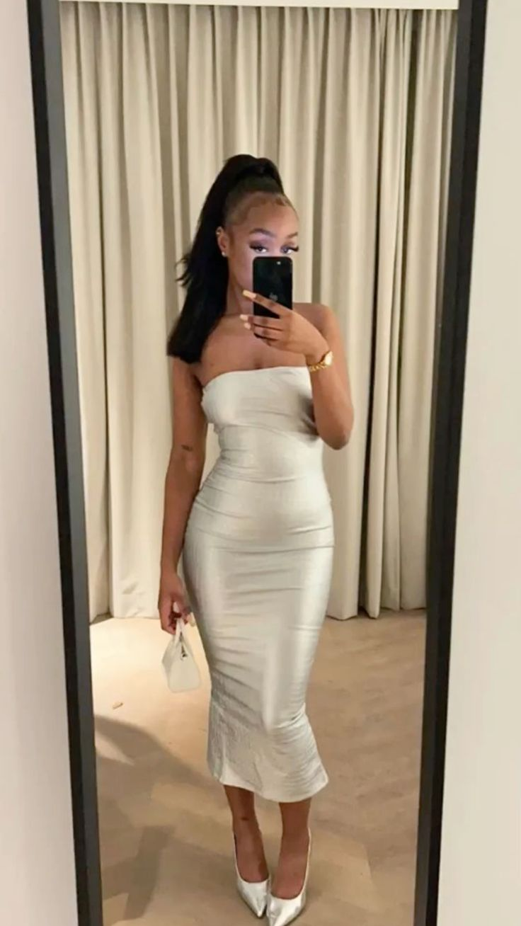 Sexy Strapless Midi-length Evening Dress,Birthday Outfit Dress Y5351 Simplepromdress Sexy Strapless Midi-length Evening Dress,Birthday Outfit Dress Y5351 Simplepromdress