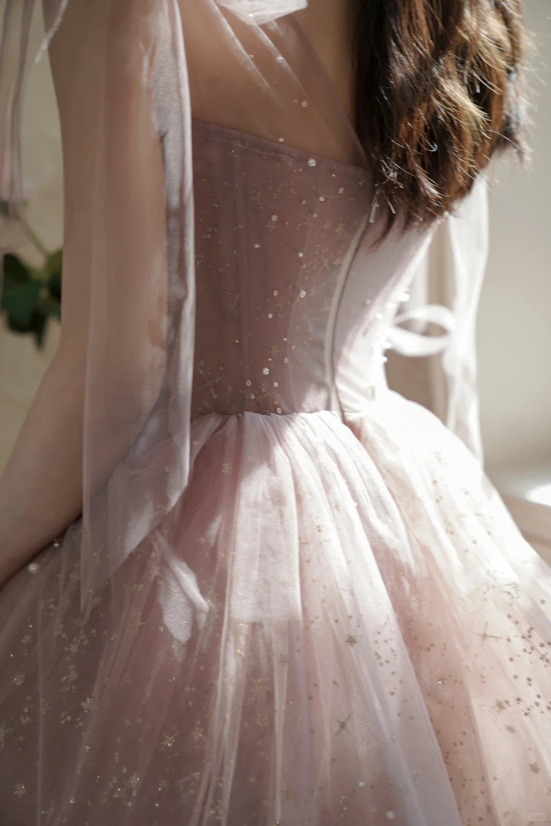 Classy Pink Tulle Sequin A Line Short Birthday Outfits Formal 6th Grade Homecoming Dress Y9291