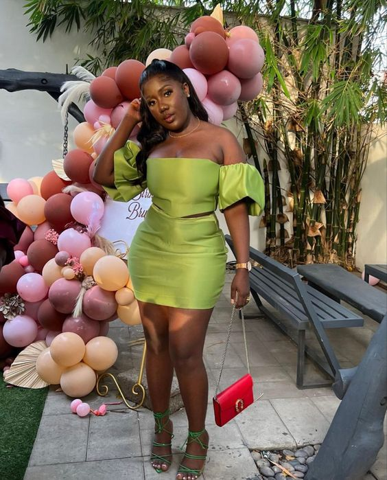 Two piece birthday outfit sales