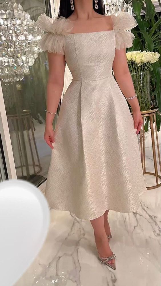 Elegant A-line Midi-length Prom Dress,Chic Party Gown Y5844 Simplepromdress Elegant A-line Midi-length Prom Dress,Chic Party Gown Y5844 Simplepromdress