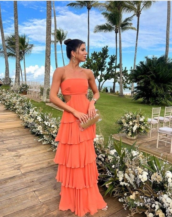 Strapless wedding guest dress best sale
