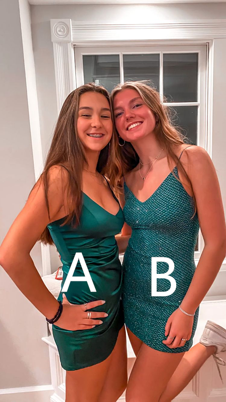 Green Spaghetti Straps Short Homecoming Dress,Green Graduation Dress F Simplepromdress Green Spaghetti Straps Short Homecoming Dress,Green Graduation Dress F Simplepromdress