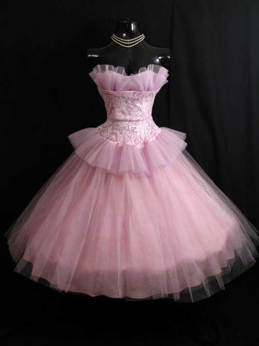 Classy Pink Purple Tulle Lace Short Homecoming Dress 20th Birthday Dress Y9902