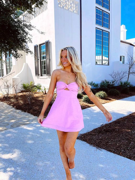 Cute A-line Homecoming Dress Summer Dress Y2911 Simplepromdress Cute A-line Homecoming Dress Summer Dress Y2911 Simplepromdress
