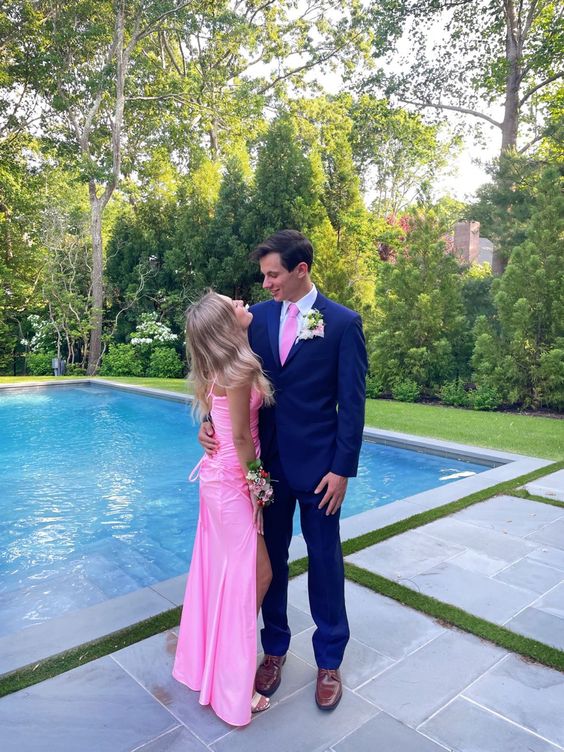 Backless Pink Prom Dress,Classy Mermaid Pink Formal Gown Y1536 Simplepromdress Backless Pink Prom Dress,Classy Mermaid Pink Formal Gown Y1536 Simplepromdress