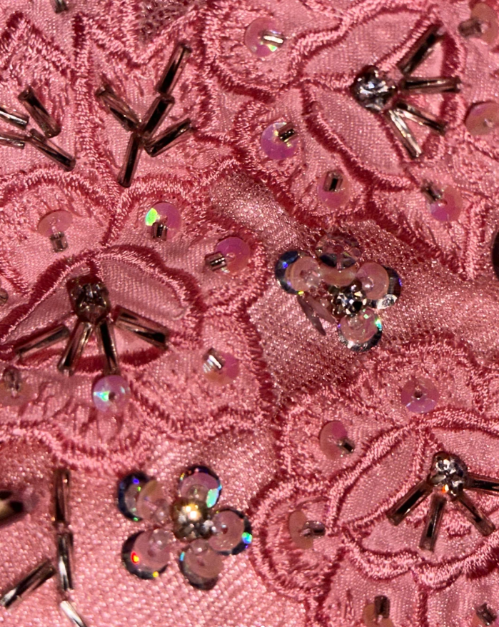 Pretty Pink Tulle Satin Appliques Mermaid Long Party Dress Prom Gown ,Strapless Wedding Guest Dress SP1417