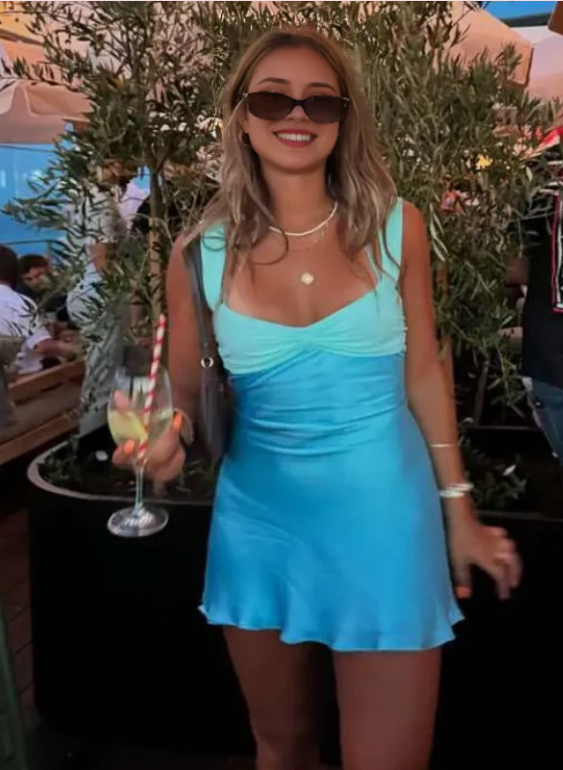 Fashion Sheath Halter Straps Blue Sleeveless Homecoming Dress Short Cocktail Dress Y9488