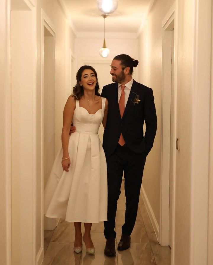 A-line White Satin Midi-length Prom Dress,Engagement Dress Y4784 Simplepromdress A-line White Satin Midi-length Prom Dress,Engagement Dress Y4784 Simplepromdress