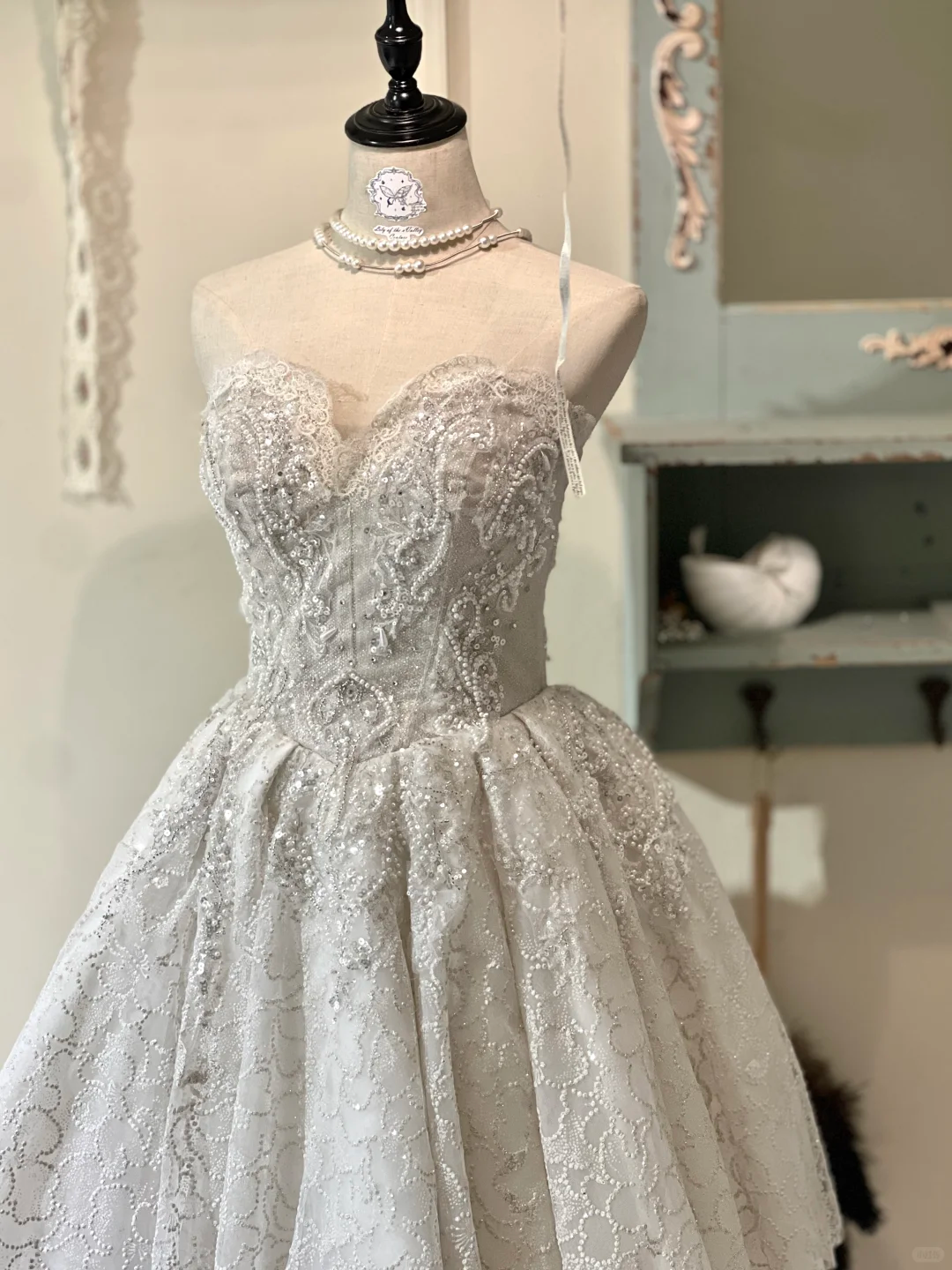 Sparkly Sweetheart Neck Lace Sequin Beaded White Short 16th Princess Birthday Outfits Formal Homecoming Dress Y9211