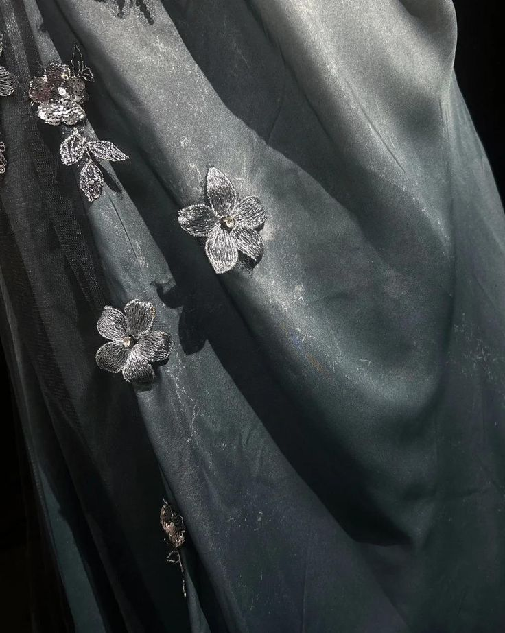 Gorgeous Mermaid Spaghetti Straps Chiffon Lace Appliques Long Prom Dress Evening Dress Y8769