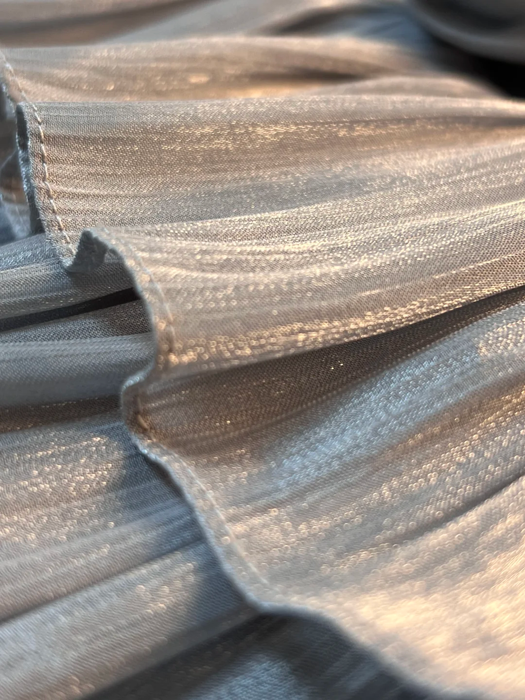 Cute Silver Gray Tulle Bow A Line Layered Short Party Dress Homecoming Dress Y8651