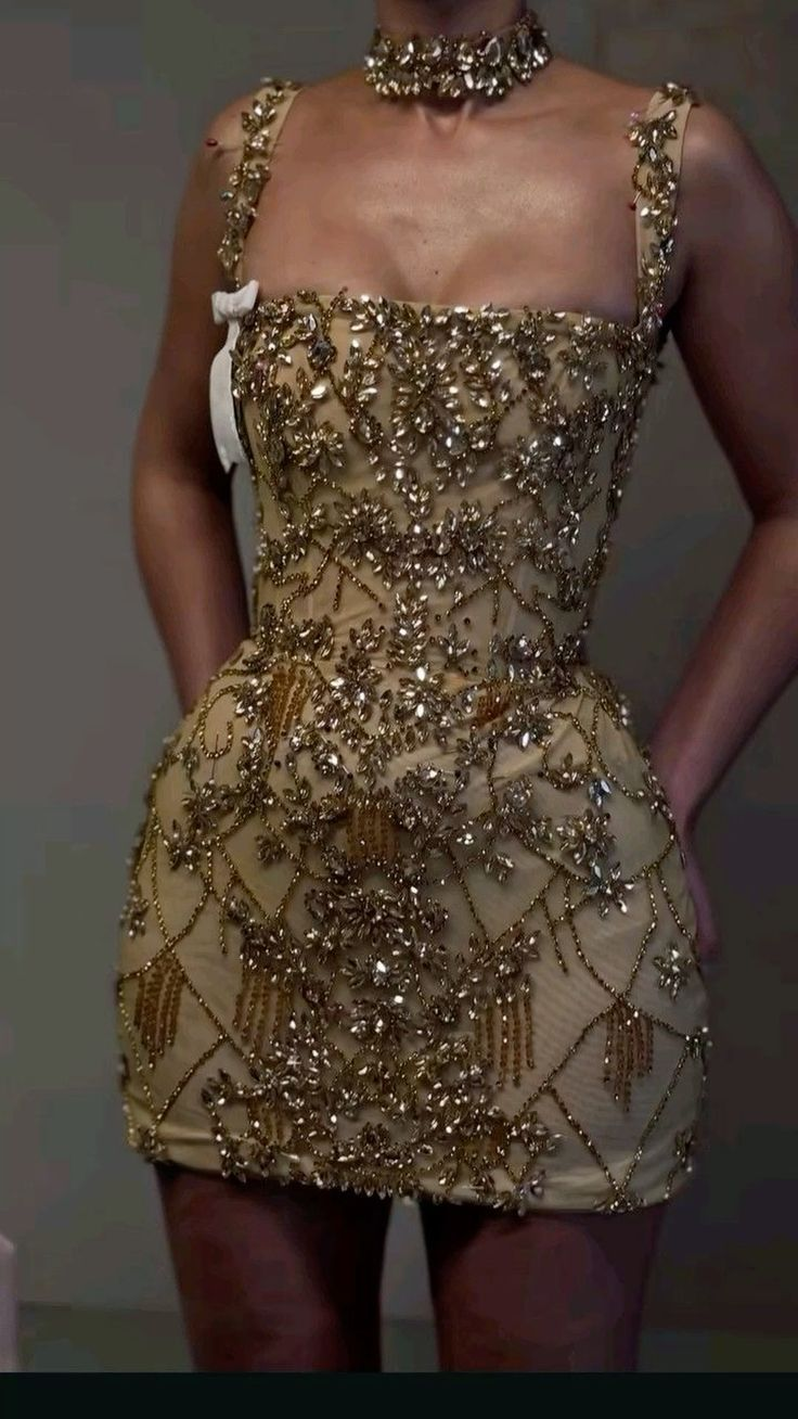 Gorgeous Gold Cocktail Dress Short Sheath Homecoming Dress Birthday Outfits Y8935