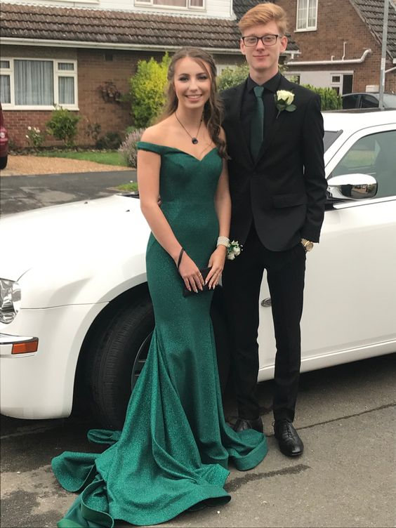 Green V Neck Backless Mermaid Satin Prom Dress, Open Back Mermaid Gree Simplepromdress Green V Neck Backless Mermaid Satin Prom Dress, Open Back Mermaid Gree Simplepromdress