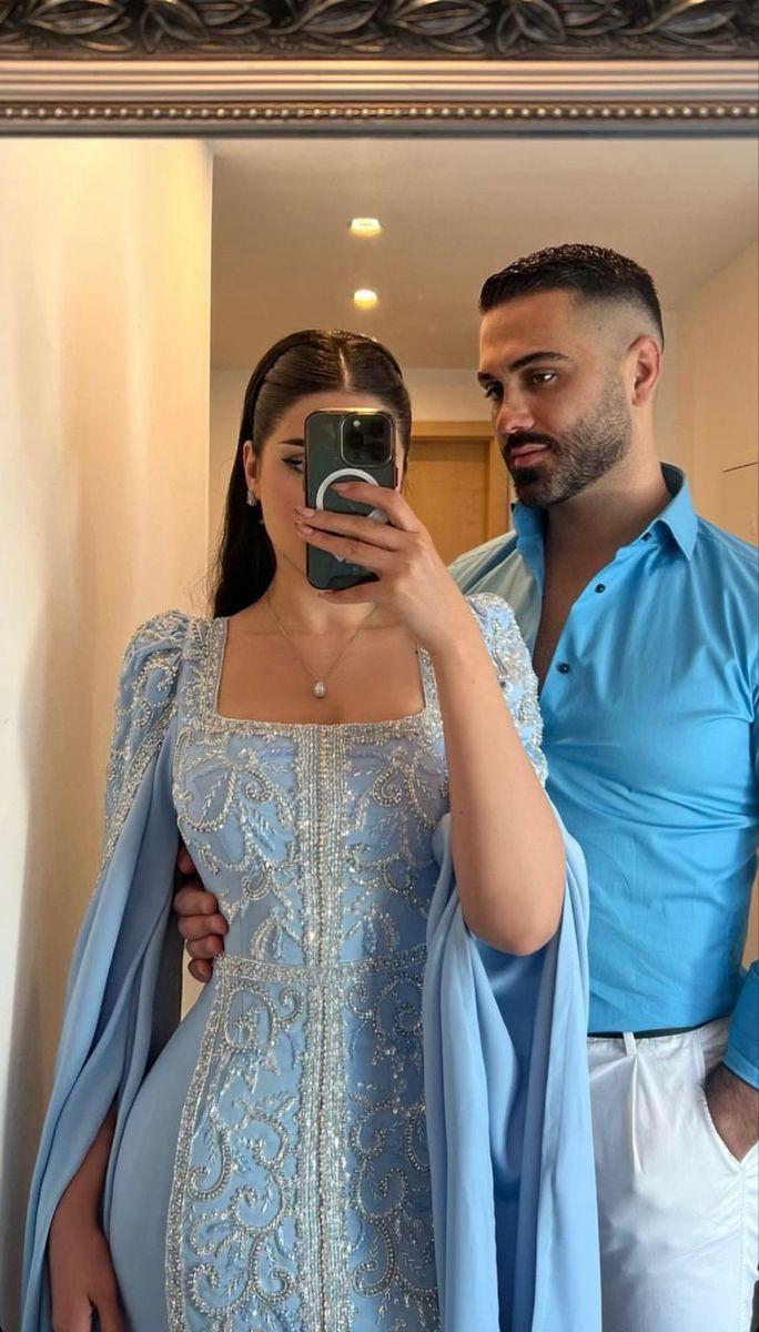 Elegant Blue Beaded Sequins Luxury Evening Dresses Satin Trim with Sha Simplepromdress Elegant Blue Beaded Sequins Luxury Evening Dresses Satin Trim with Sha Simplepromdress