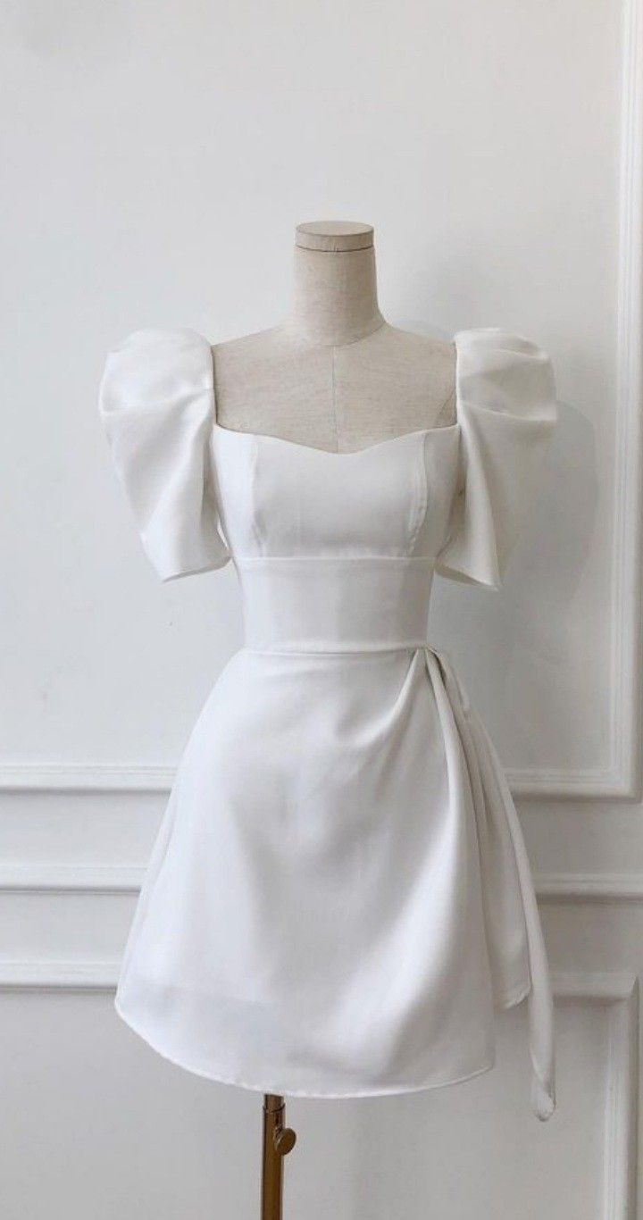Retro Style White Homecoming Dress,White Party Dress ,Y2433 Simplepromdress Retro Style White Homecoming Dress,White Party Dress ,Y2433 Simplepromdress