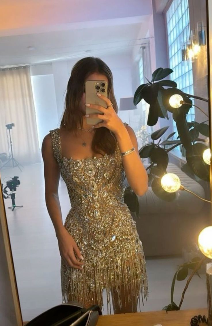 Vintage Sheath Sequin Beaded Short Cocktail Dress Formal Graduation Homecoming Dress Y9257