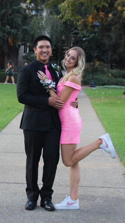 Glitter Pink Homecoming Dress,Off The Shoulder Sequins Homecoming Dress  Y2132