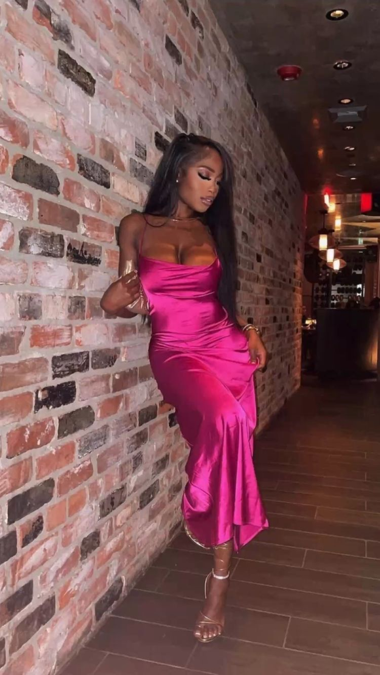 Elegant Hot Pink Evening Dress,Hot Pink Evening Gown Y2170 Simplepromdress Elegant Hot Pink Evening Dress,Hot Pink Evening Gown Y2170 Simplepromdress