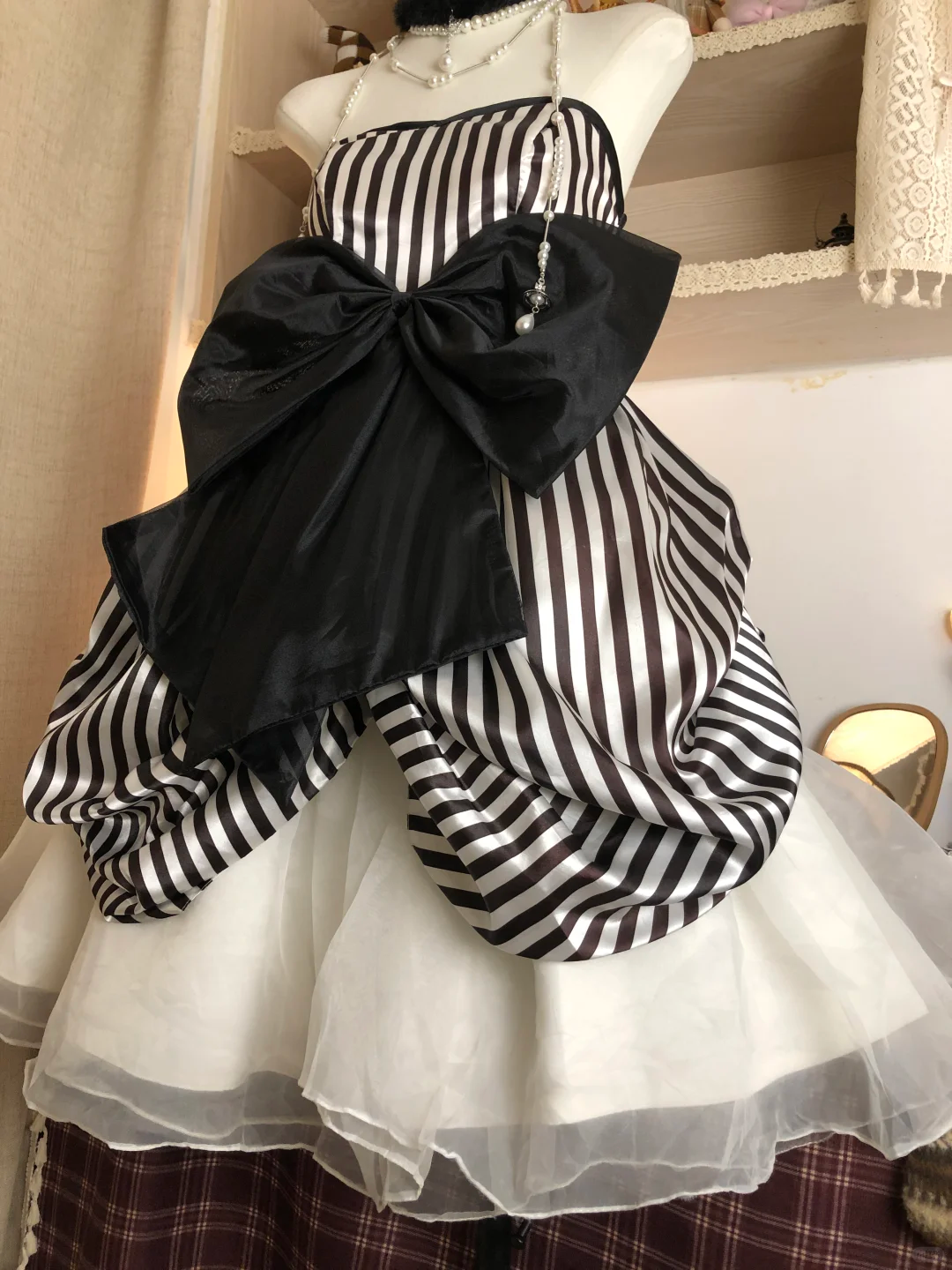 Cute Strapless Satin A Line Short Birthday Outfits Formal 8th Grade Homecoming Dress With Bow Y9766