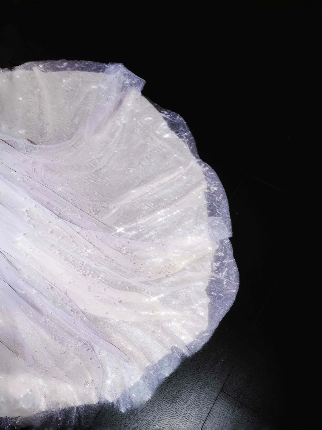 Glamorous Lavender Tulle Beaded Mermaid Prom Dress,Formal Evening Dress Y8669