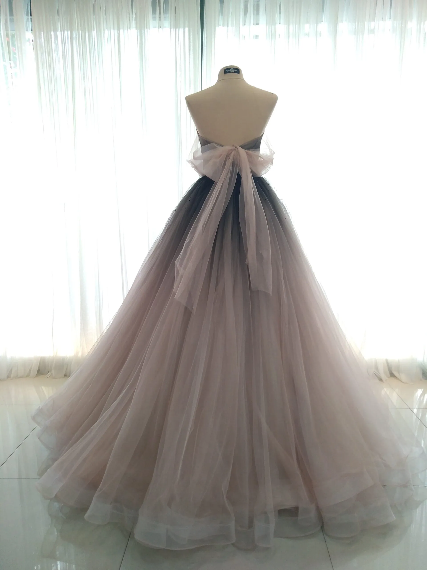 ombre prom dresses, ball gown, off shoulder prom dresses, bridal party dresses, formal dresses long Y1818