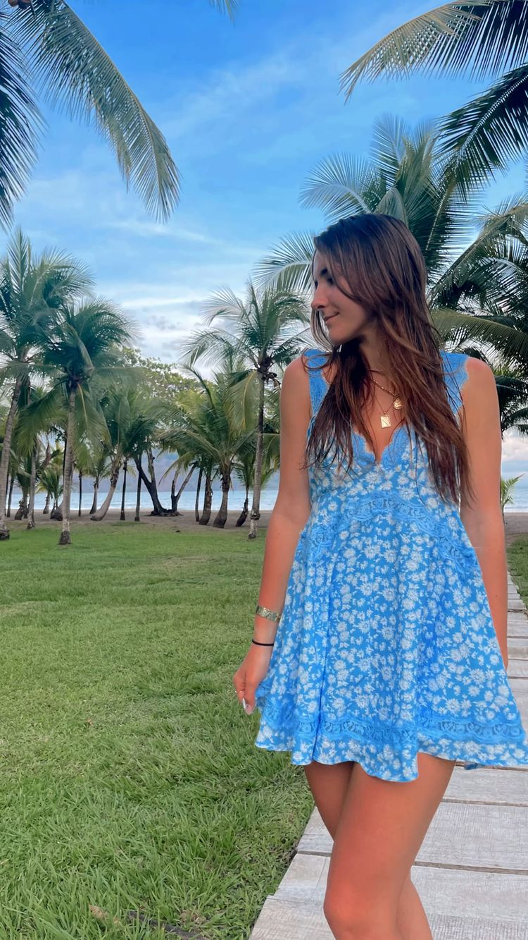Blue A-line V Neck Lace Trim Dress,Blue Short Homecoming Dress Y2749 Simplepromdress Blue A-line V Neck Lace Trim Dress,Blue Short Homecoming Dress Y2749 Simplepromdress
