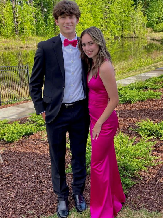 Hot Pink Long Prom Dress Evening Party Formal Gowns Y6817 Simplepromdress Hot Pink Long Prom Dress Evening Party Formal Gowns Y6817 Simplepromdress