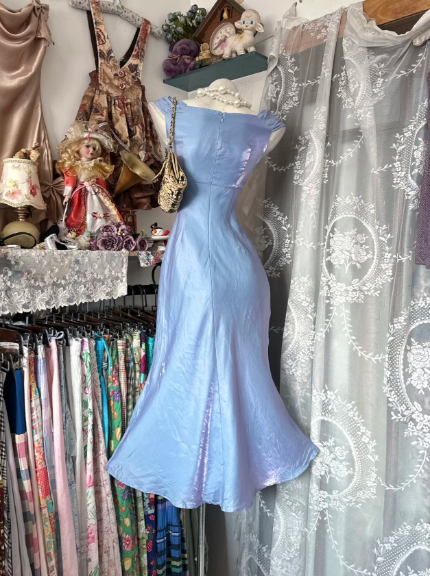 Elegant Sleeveless Purple Satin Mermaid Long Party Dress Formal Wedding Guest Dress SP1871