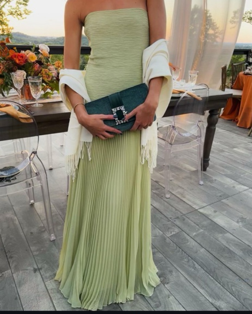 Green Sheath Prom Dress,Green Bridesmaid Dress Y5087