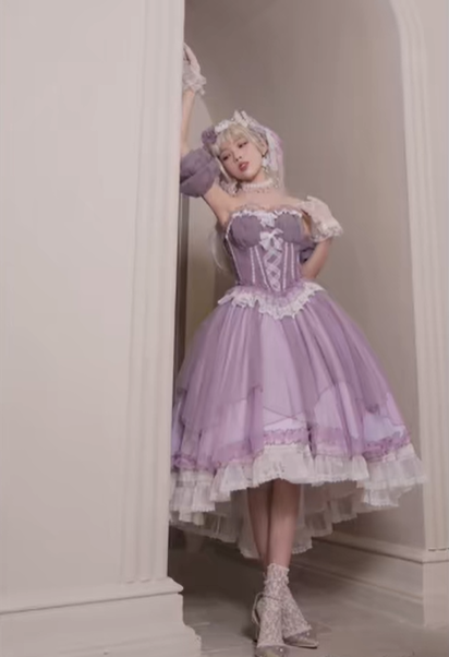 Romantic A-line How-low Prom Dress,Masquerade Dress Y5381