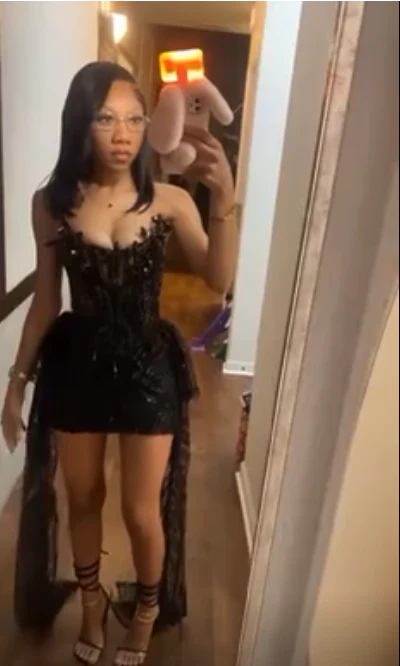 Sexy Black Tulle Sequins Short Cocktail Dress Formal Homecoming Dress Birthday Outfits Y9319