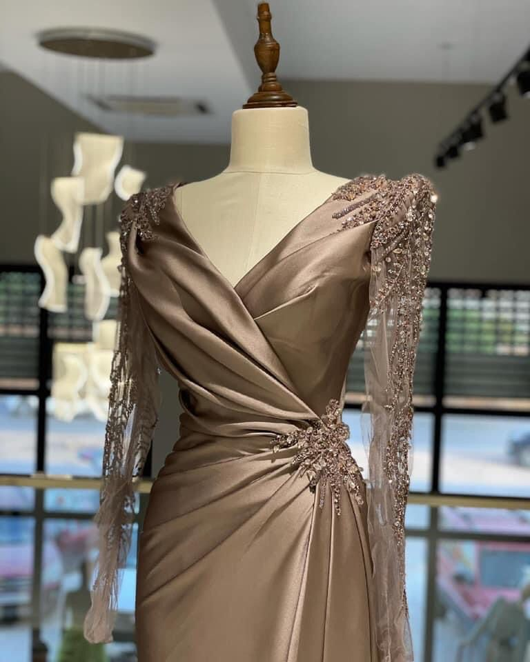 Elegant hot sale arabic dresses