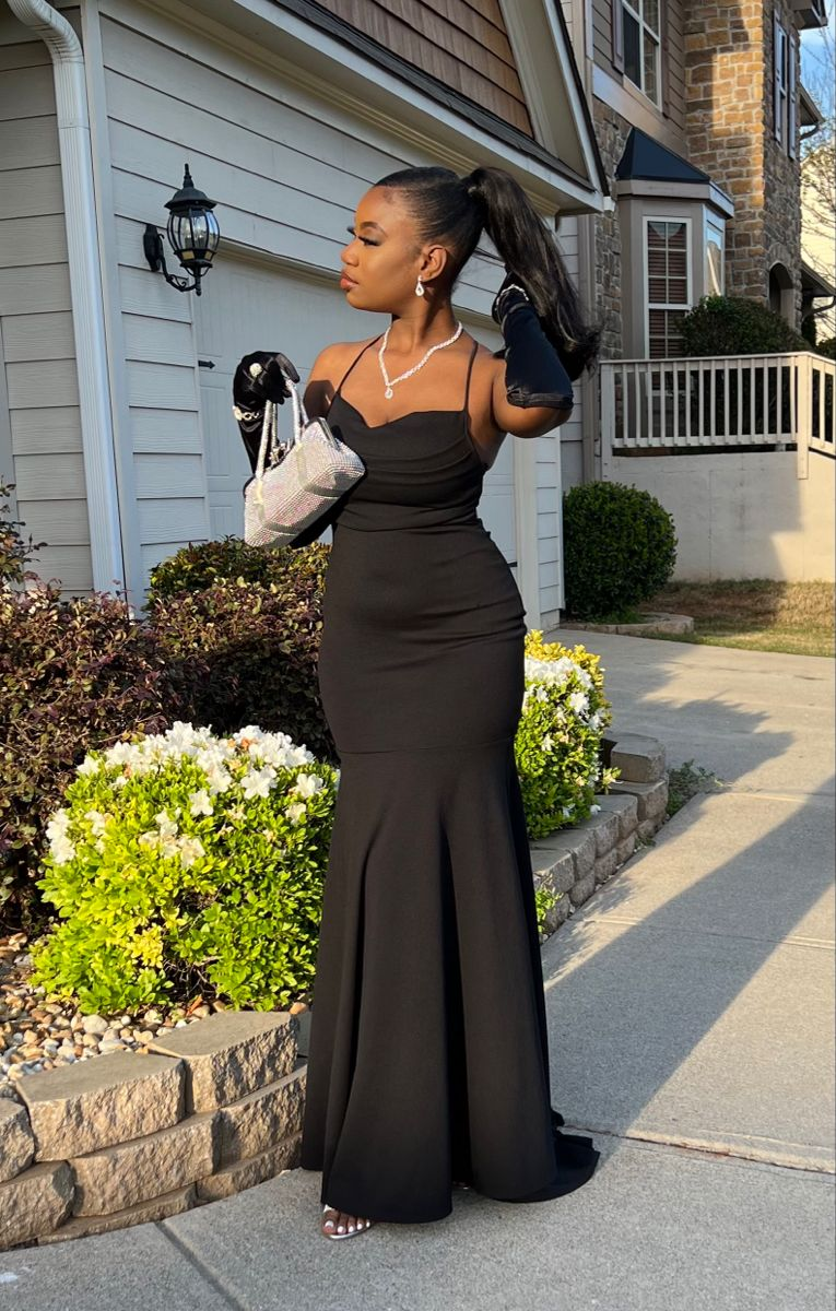 Charming Black Trumpet/Mermaid Long Prom Dress,Black Evening Dress ,Y2 Simplepromdress Charming Black Trumpet/Mermaid Long Prom Dress,Black Evening Dress ,Y2 Simplepromdress