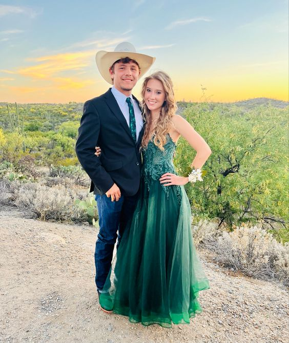 Green A-line Tulle Prom Dress,Green Formal Gown Y6835 Simplepromdress Green A-line Tulle Prom Dress,Green Formal Gown Y6835 Simplepromdress