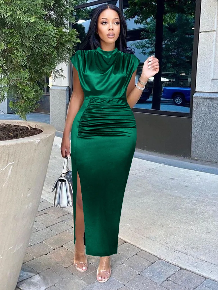New fashion sexy temperament slim high waist evening dress short sleev Simplepromdress New fashion sexy temperament slim high waist evening dress short sleev Simplepromdress