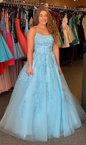 Tulle prom dresses yellow ball gown S7003