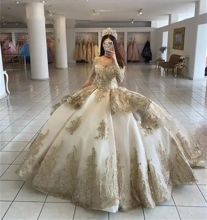 gold dress promgirl PromGirl.com Sparkly Sequin Prom Dress: PromGirl Exclusive 250304