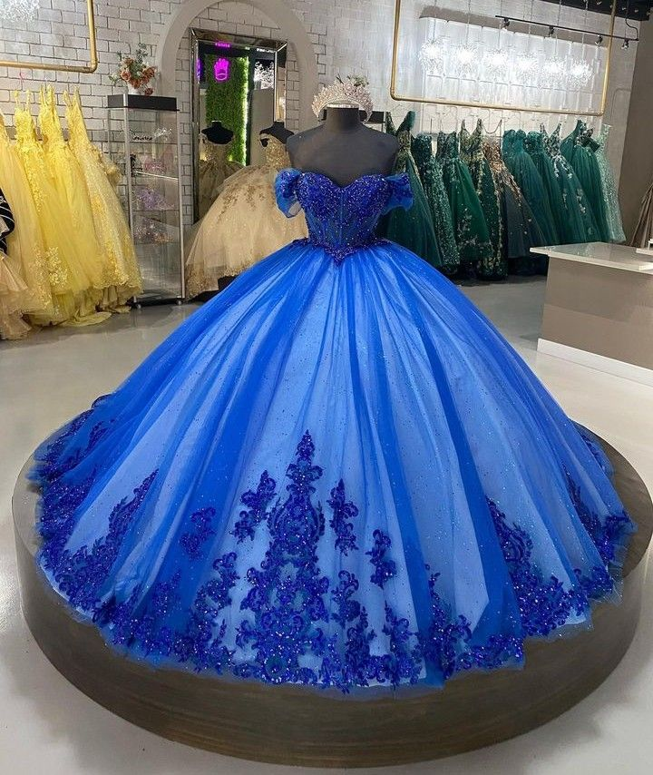 Royal Blue Ball Gown Quinceanera Dresses Beading Sweet 16 Dress Y5551 Simplepromdress Royal Blue Ball Gown Quinceanera Dresses Beading Sweet 16 Dress Y5551 Simplepromdress