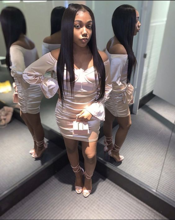 18th Birthday Outfit Dress For Black Girls Tight Homecoming Dress