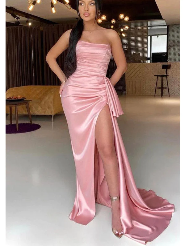 Pink Mermaid Sexy Unique Elegant Black Girls Slay Elegant Evening