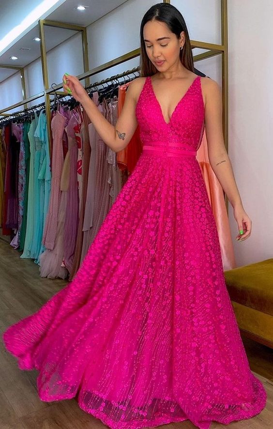 A-line V Neck Sleeveless Prom Dress , Generous Graduation Dress Y746 Simplepromdress A-line V Neck Sleeveless Prom Dress , Generous Graduation Dress Y746 Simplepromdress