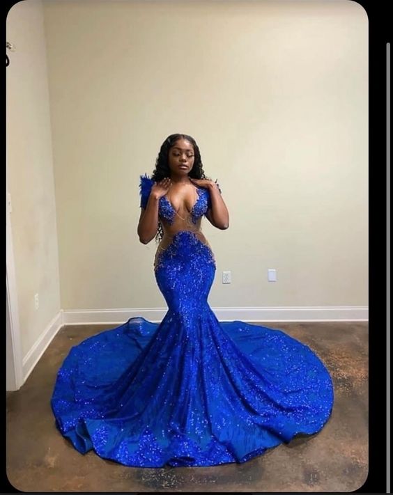 2023 Royal Blue Deep V Neck Long Prom Dresses Y1431 Simplepromdress 2023 Royal Blue Deep V Neck Long Prom Dresses Y1431 Simplepromdress