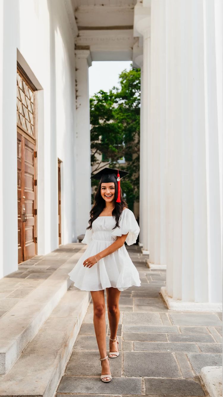 Cute White Puffy Sleeves Short Homecoming Dress,Graduation Dress Y1340 Simplepromdress Cute White Puffy Sleeves Short Homecoming Dress,Graduation Dress Y1340 Simplepromdress