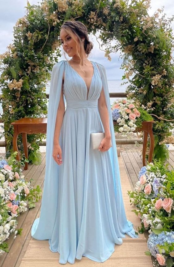 Summer Dress Light Blue Maxi Dress With Sleeves Light Blue Suit Formal Attire White And Blue Summer Dress Light Blue Maxi Dress With Sleeves Light Blue Suit Formal Attire White And Blue