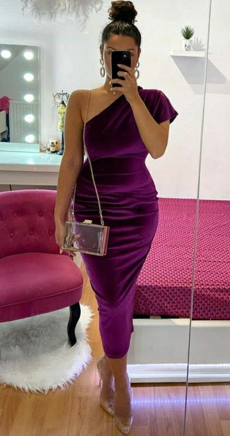 One Shoulder Purple Velvet Party Dress,Short Prom Dress Y1736 – Simplepromdress One Shoulder Purple Velvet Party Dress,Short Prom Dress Y1736 – Simplepromdress
