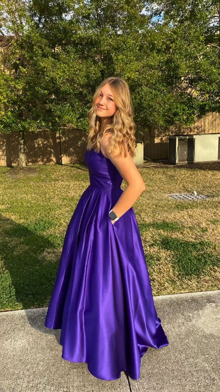 A-line Spaghetti Straps Purple Prom Dress,Graduation Dress Y1777 Simplepromdress A-line Spaghetti Straps Purple Prom Dress,Graduation Dress Y1777 Simplepromdress