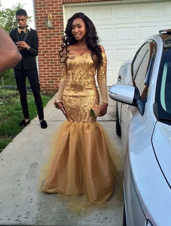 Mermaid Long Prom Dresses Long Sexy Black Girls Formal Evening Party G Simplepromdress Mermaid Long Prom Dresses Long Sexy Black Girls Formal Evening Party G Simplepromdress