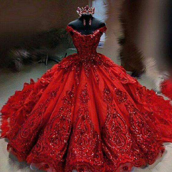 Off the shoulder ball gown, charming prom dress S26633 Simplepromdress Off the shoulder ball gown, charming prom dress S26633 Simplepromdress
