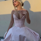 Pink Strapless A Line Long Prom Dress Elegant Evening Dress Brithday Outfits Y7531