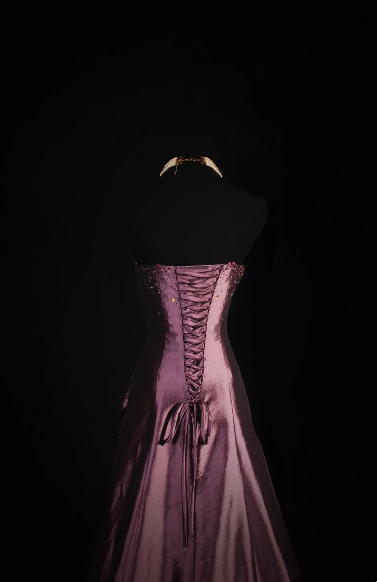 Retro Sweetheart Neck Dull Pink Satin Beaded Mermaid Long Birthday Dress Formal Evening Dress SP1728